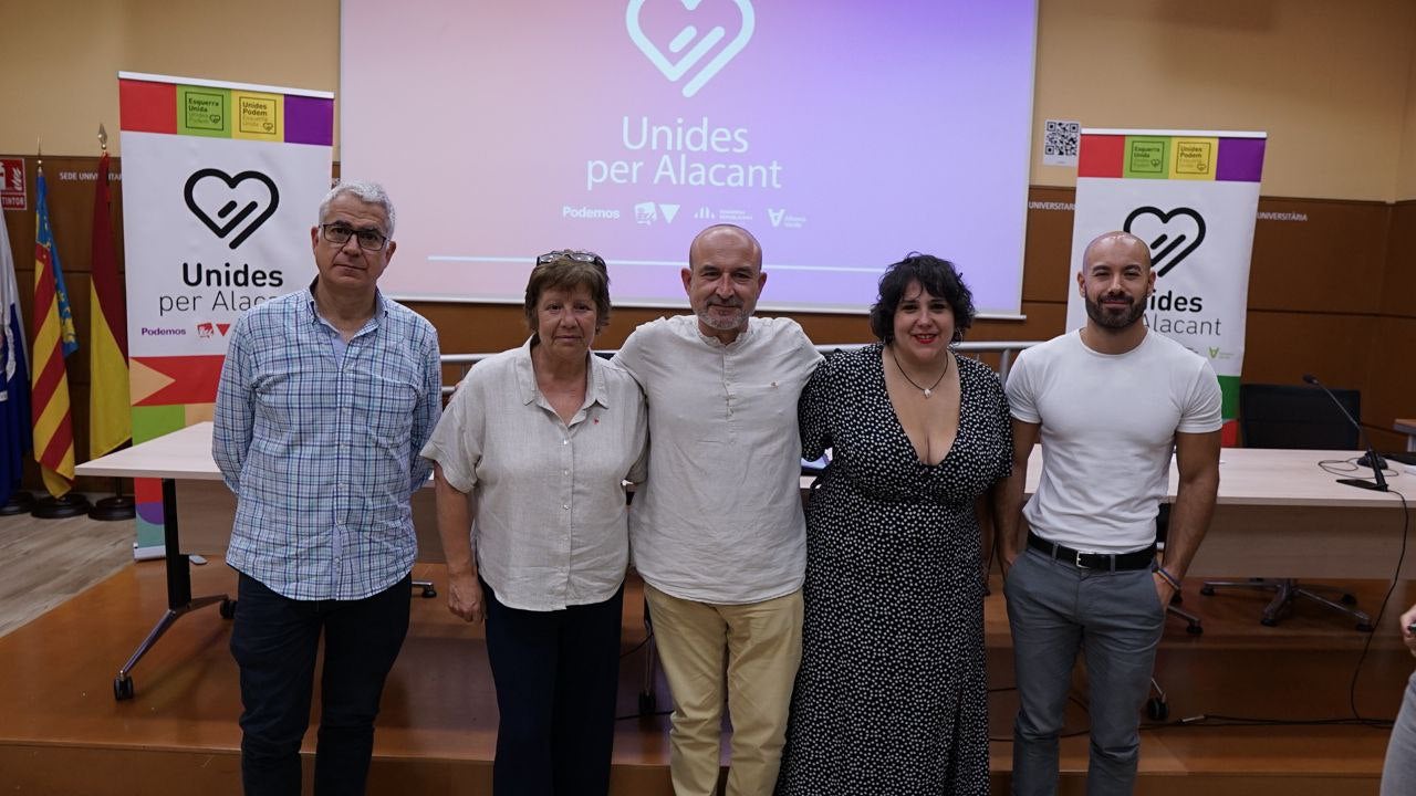 Unides per Alacant presenta el seu programa electoral