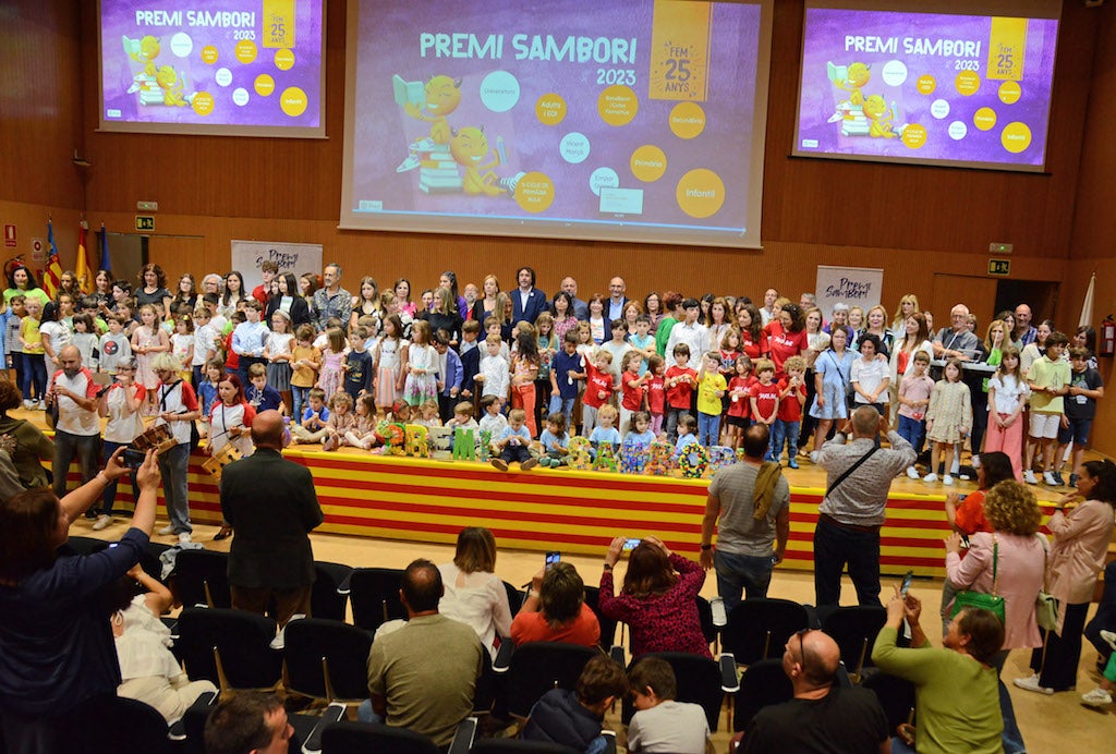 Acte de lliurament del Premi Sambori 2023 | Foto Prats i Camps