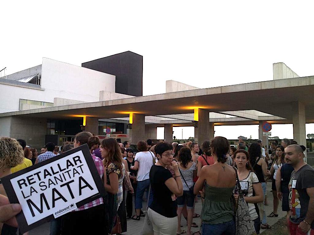 Fa 10 anys, a DLV: «Si es mantenen les retallades en Sanitat, la població podria estar en risc»