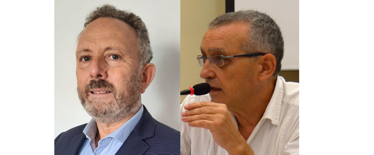 Enric Bataller, de Via Mediterrània, i Víctor Baeta, de RP-PVE