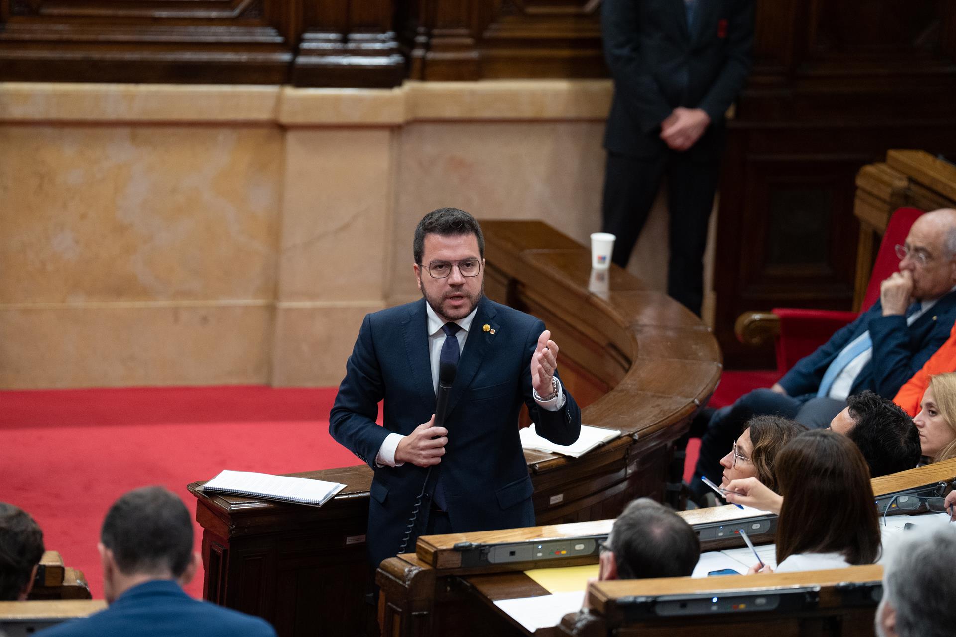 El president català, Pere Aragonès