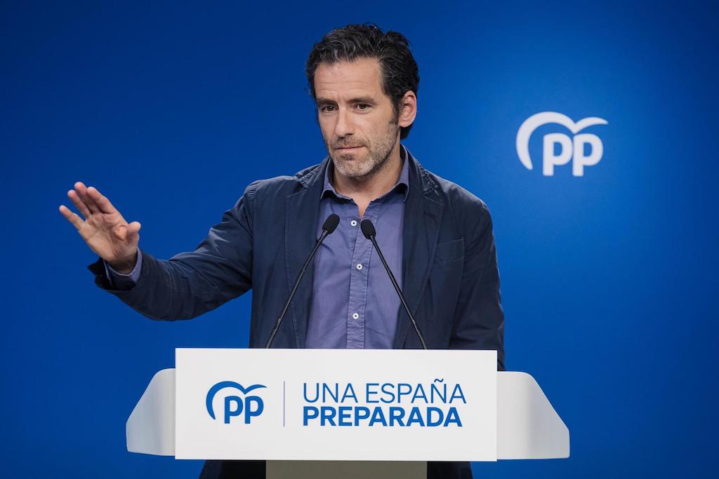 El portaveu de campanya del PP, Borja Sémper | Carlos Luján | EP