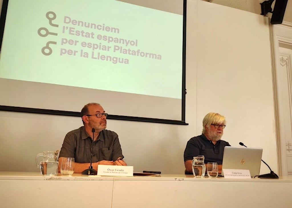 Plataforma per la Llengua denuncia l’estat espanyol per espiar els membres de l’executiva a través dels mòbils