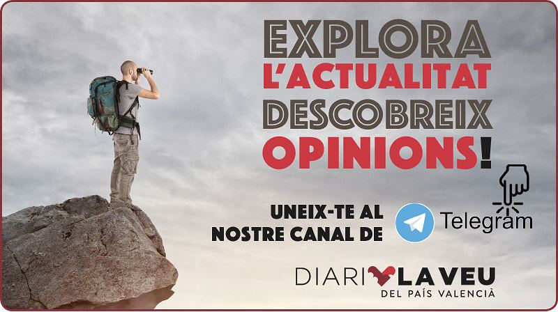 Uneix-te al canal de Telegram de Diari La Veu