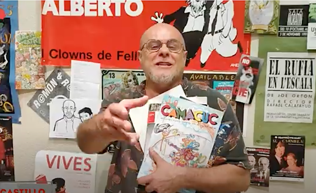 Xavi Castillo comenta la censura de revistes en valencià a Borriana [Vídeo]