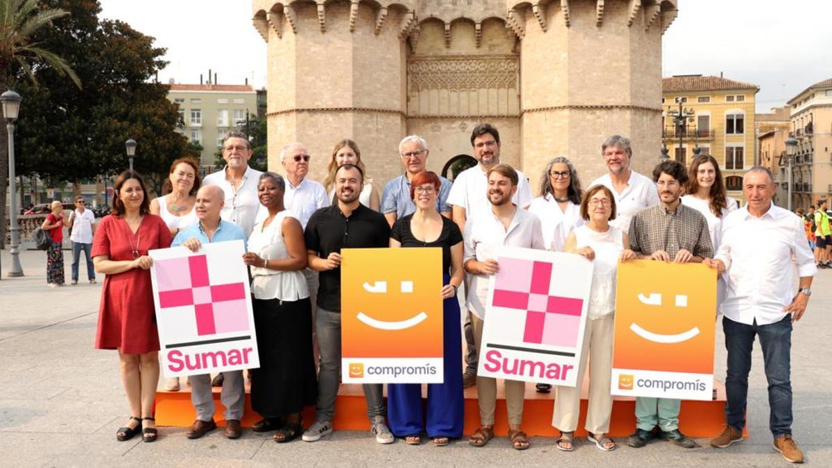 Presentació de la candidatura Compromís - Sumar a València