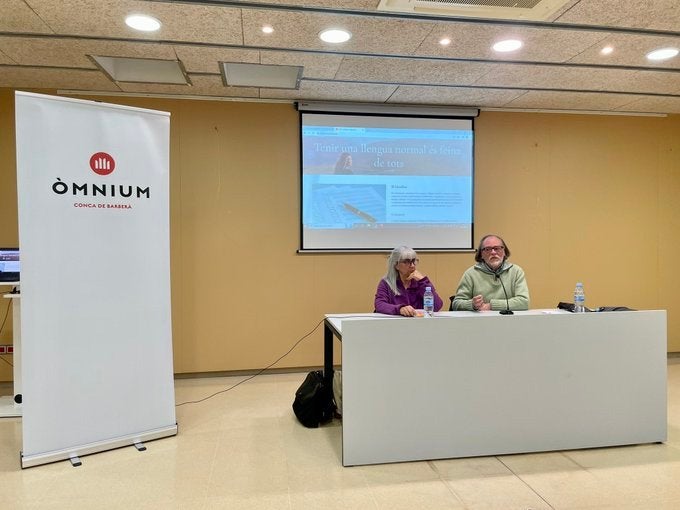 JM Virgili i Dolors Requena, membres del Grup Koiné