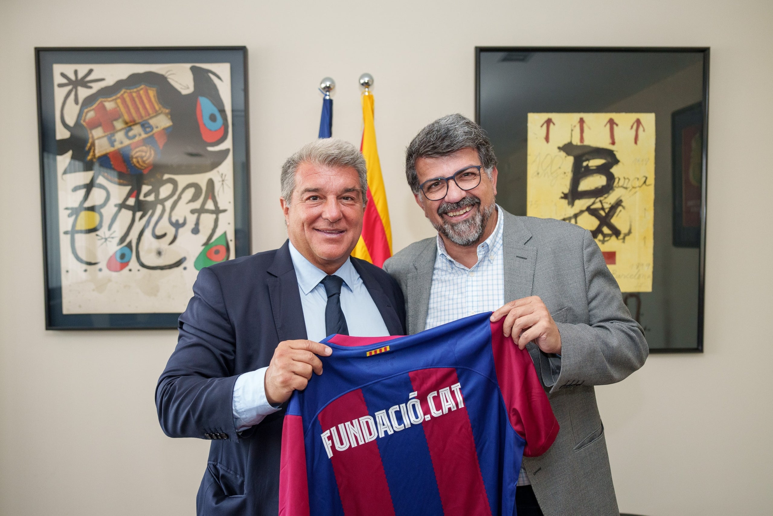 La Fundació .cat i el FC Barcelona signen un conveni per a promoure i defensar el català a l’entorn digital