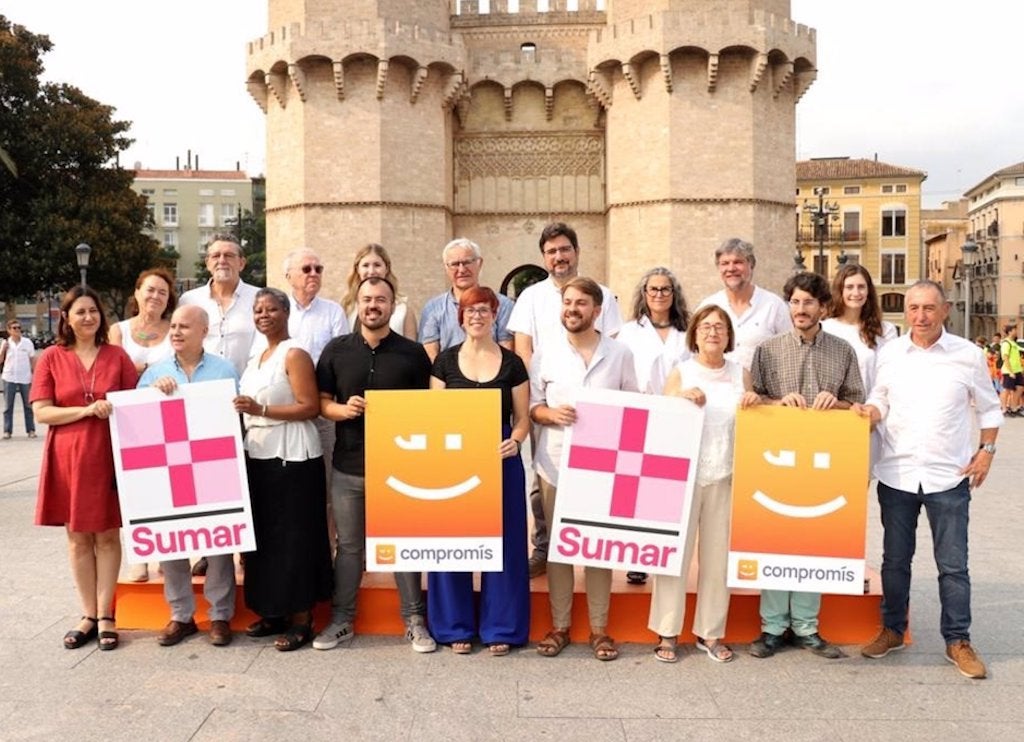 Compromís Sumar quedaria en quart lloc al País Valencià segons el sondeig de Sigma 2 per a À Punt