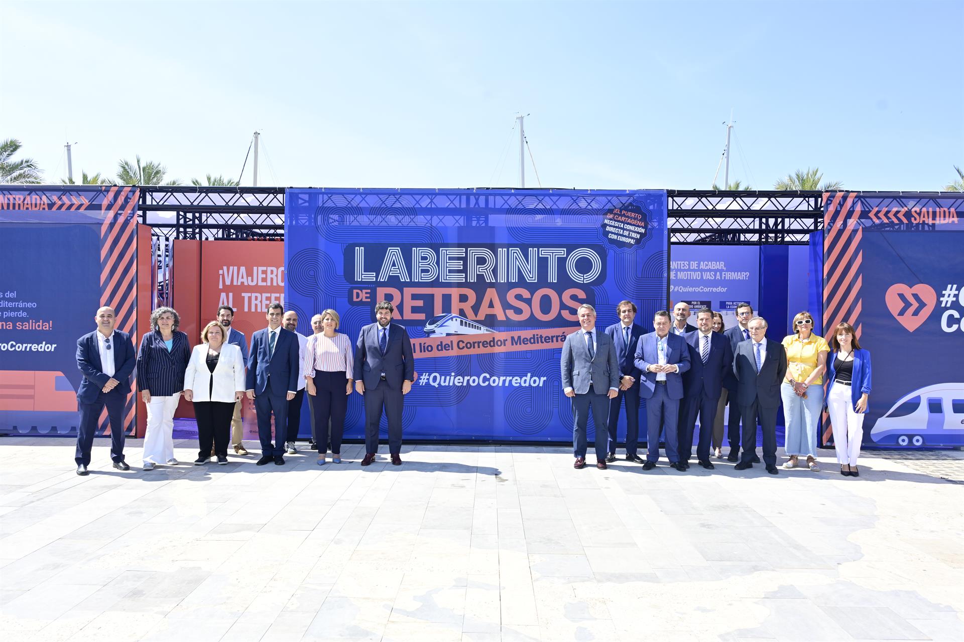 El moviment #QuieroCorredor adverteix que les obres no avancen al ritme que el Govern espanyol va marcar