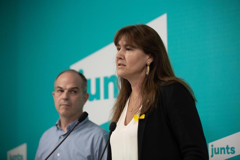 La presidenta de Junts, Laura Borràs | David Zorrakino | EP