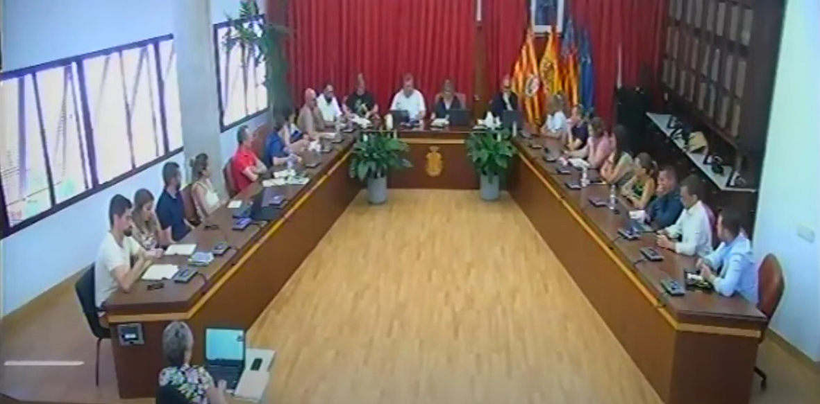 Ple de l'Ajuntament de Santa Pola (Baix Vinalopó)