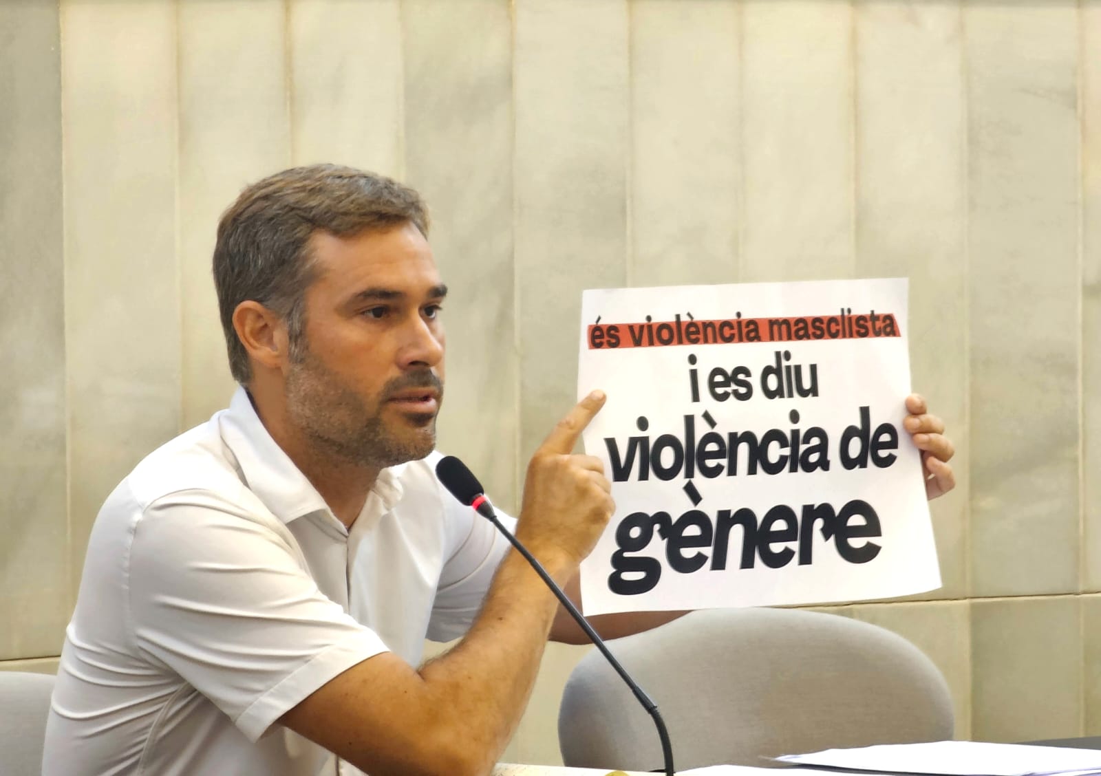 Gerard Fullana, portaveu de Compromís a la Diputació d'Alacant