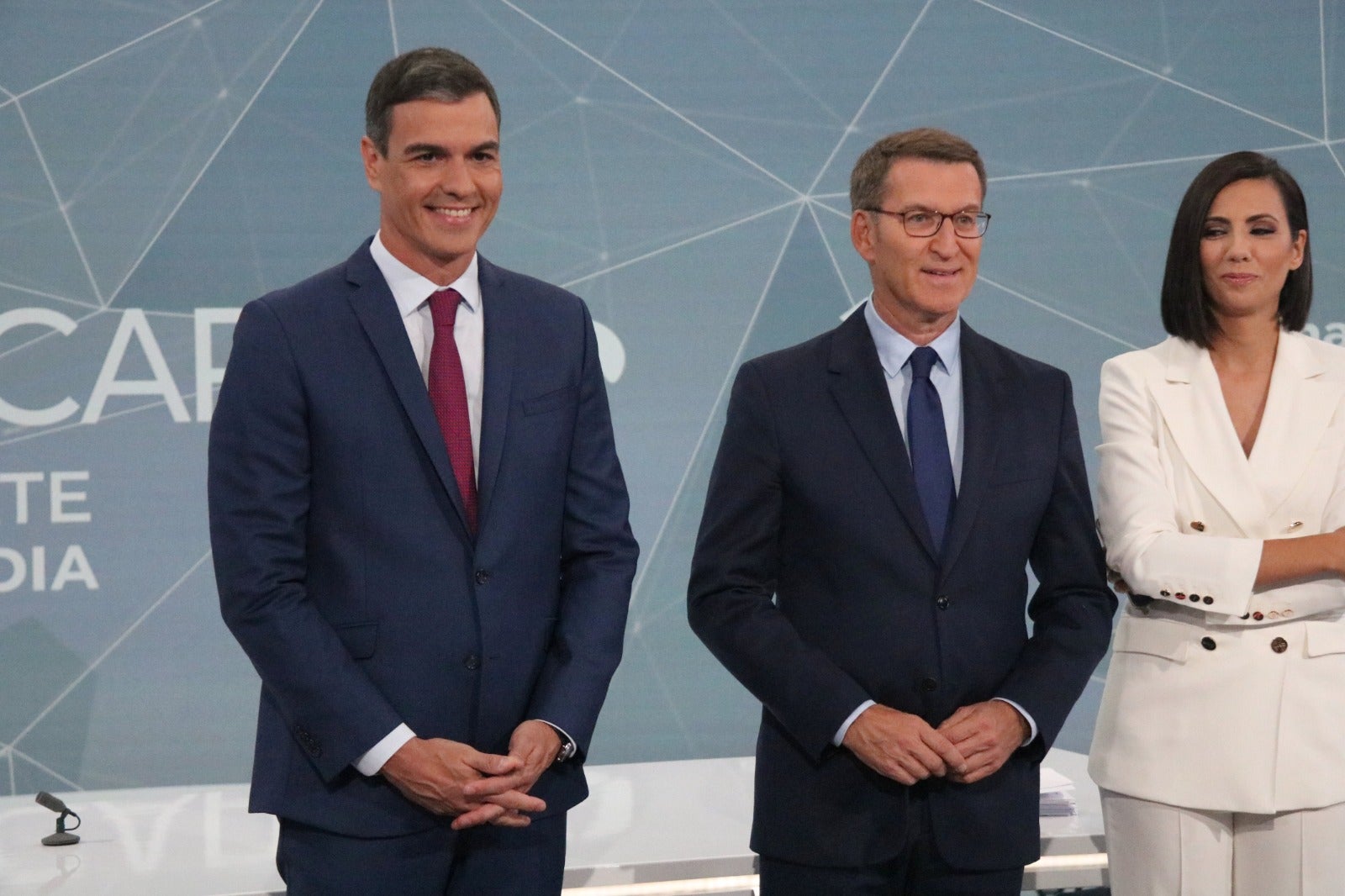 Les úniques referències valencianes del debat Sánchez-Feijóo estaven relacionades amb Vox