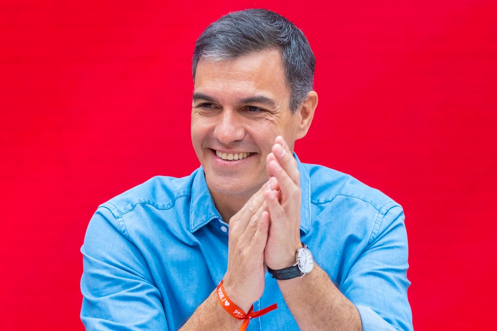 El líder del PSOE, Pedro Sánchez, en la reunió de l'executiva del partit  | ACN