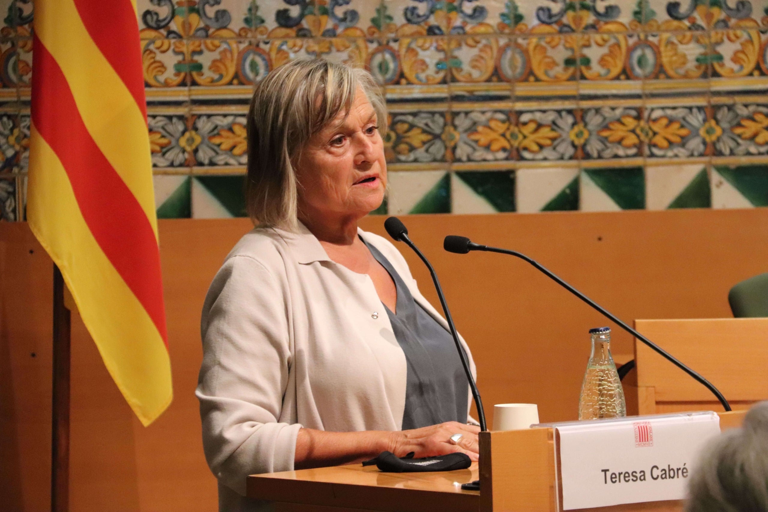 Teresa Cabré, presidenta de l'IEC