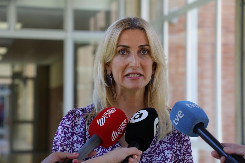 La directora general de Personal Docent, Sonia Sancho