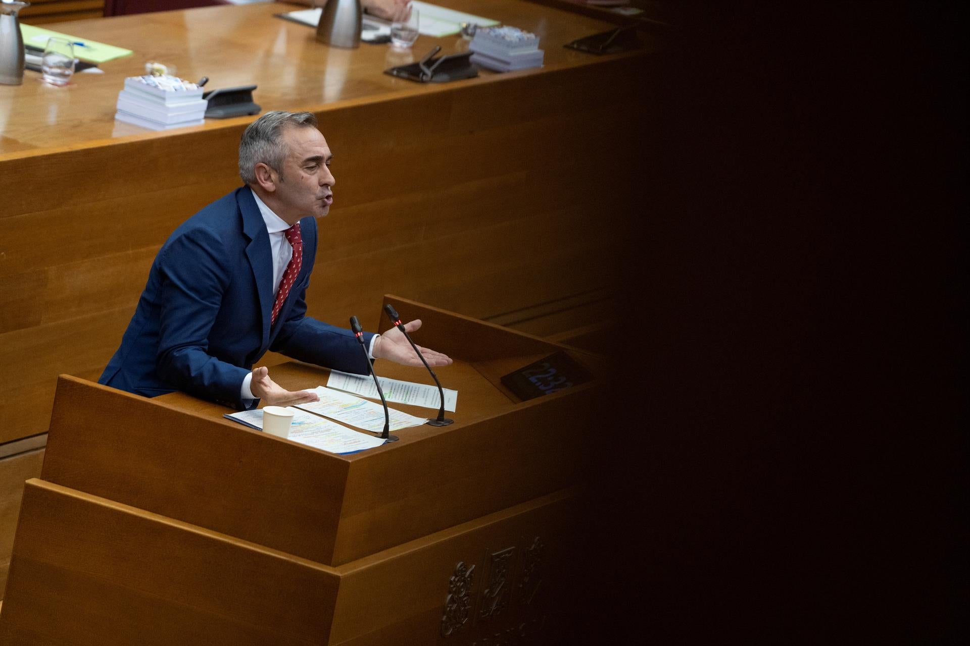 El síndic del PP, Miguel Barrachina