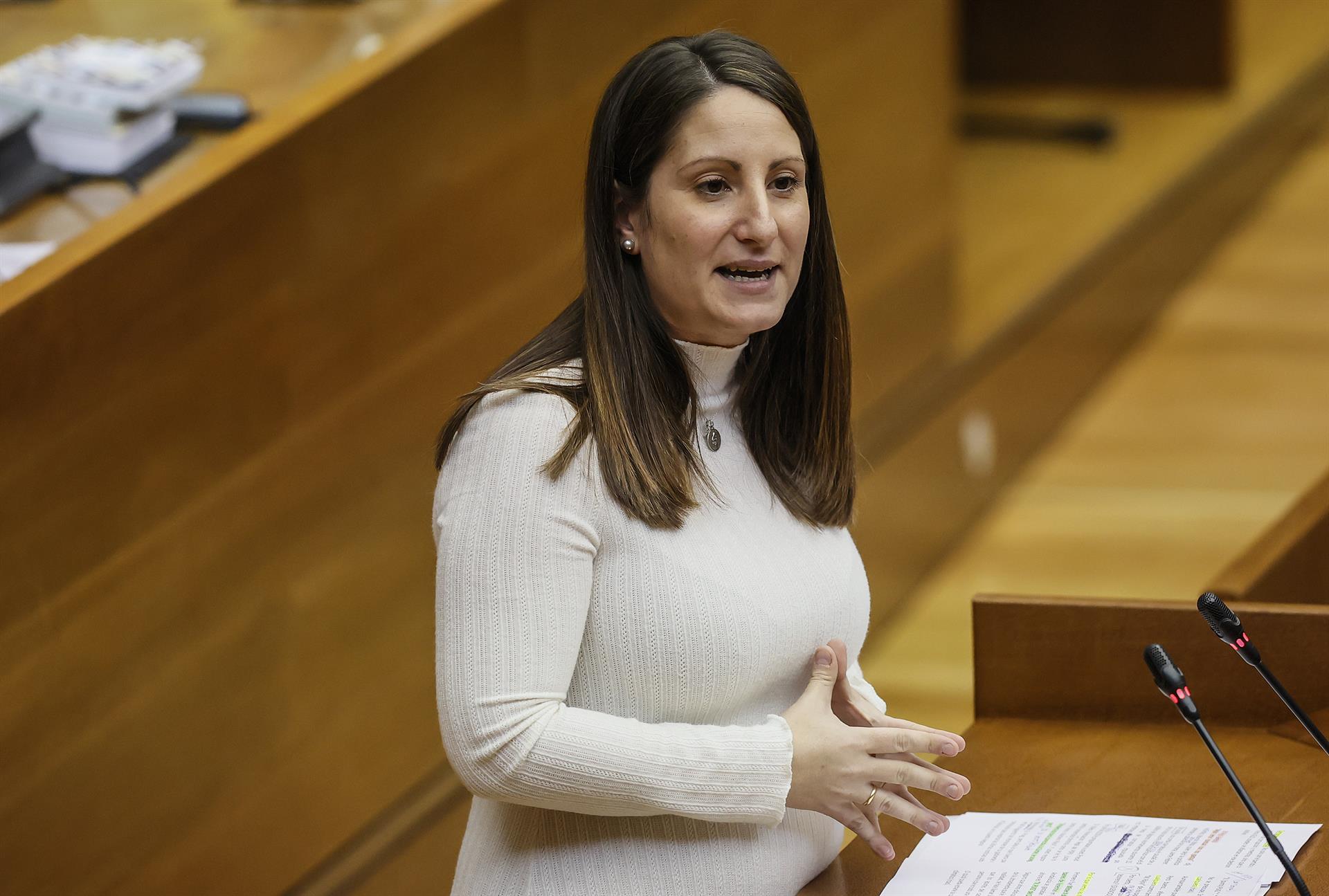 La síndica de Vox, Ana Vega