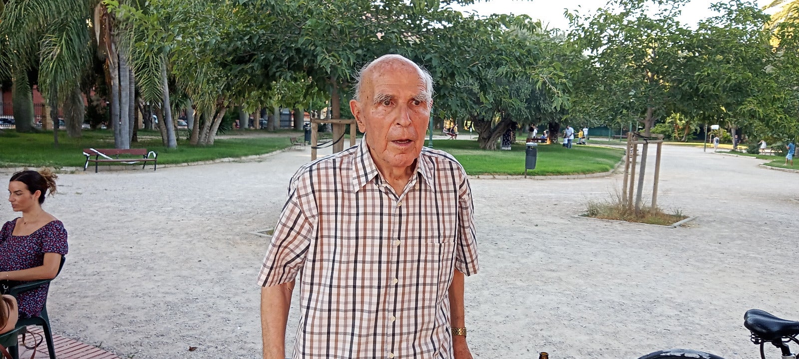 Albert Hauf durant l'entrevista