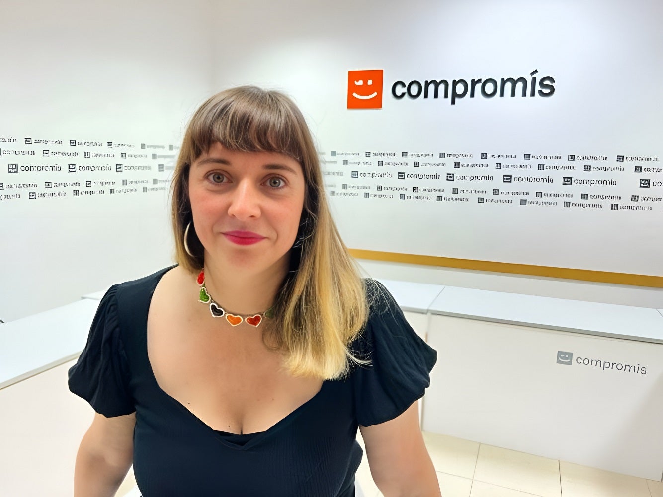 Amparo Piquer, secretària general de Més-Compromís i candidata a la reelecció