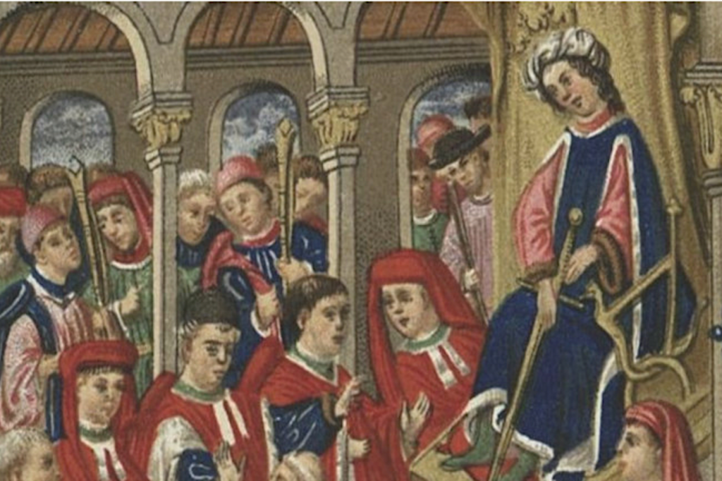 Tal dia com hui del 1458 la reina Maria, esposa d’Alfons el Magnànim, va morir a València