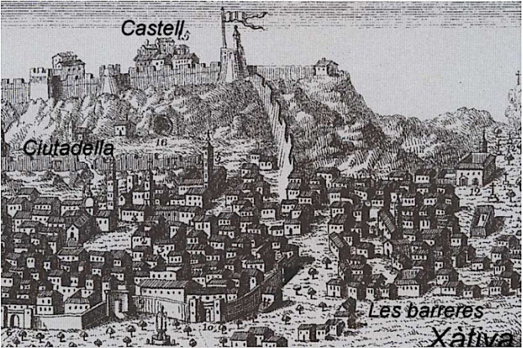 El 1811 Xàtiva va deixar d’anomenar-se Colonia Nueva de San Felipe