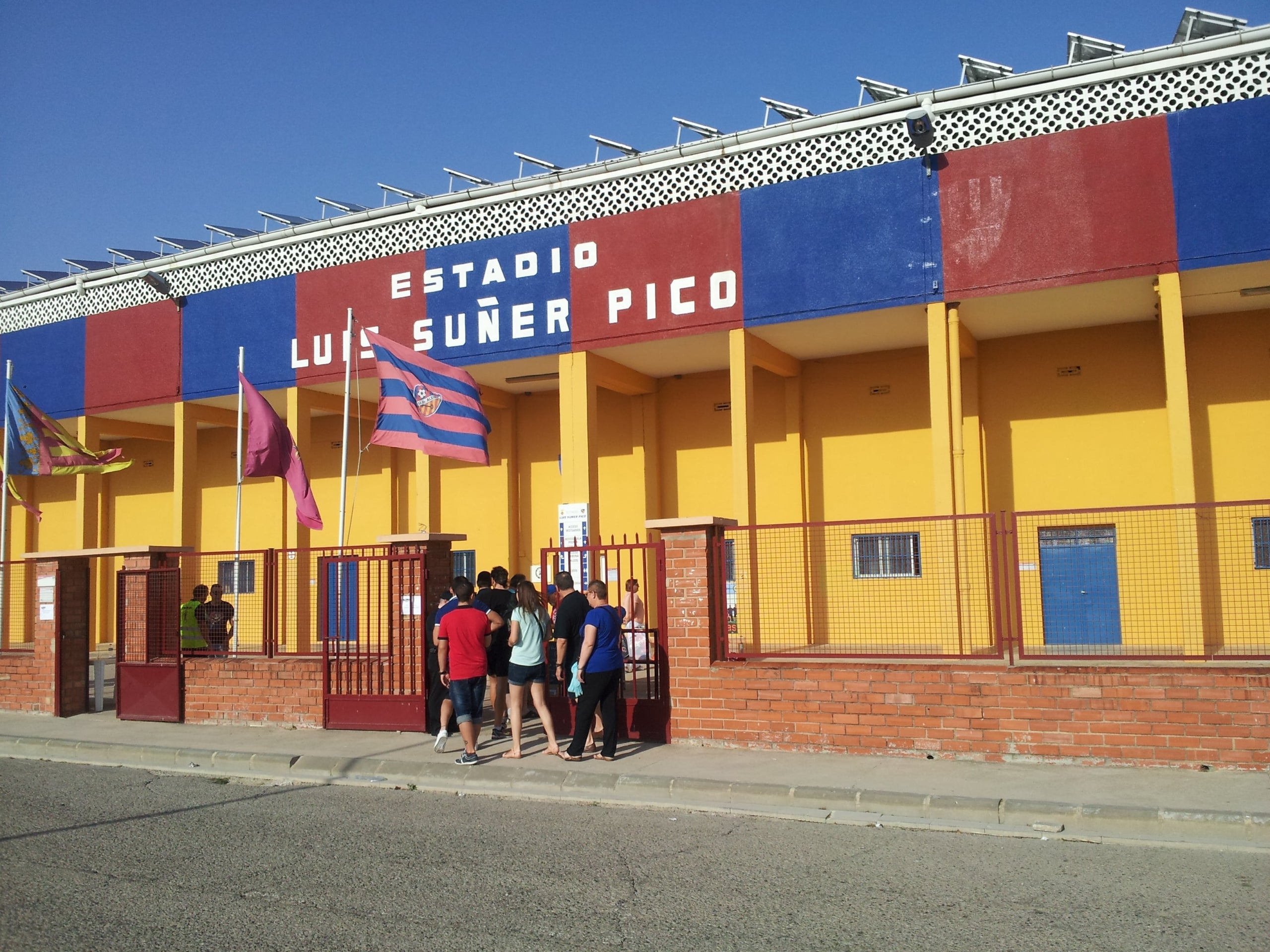 L'estadi Lluís Suñer de la UE Alzira (Ribera Alta)