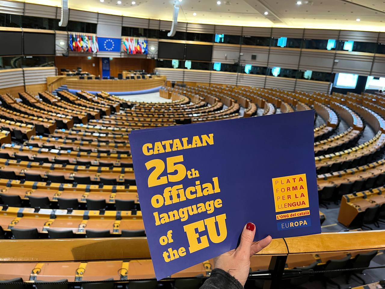 Plataforma per la Llengua es mobilitza perquè els estats europeus voten a favor de l’oficialitat del català