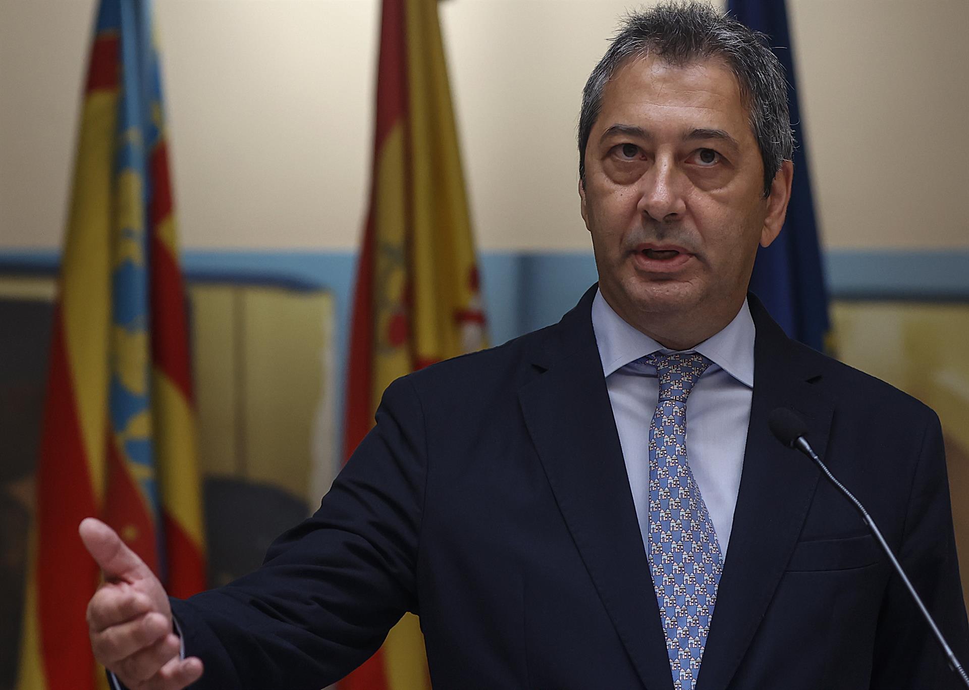 El vicepresident valencià i conseller de Cultura, Vicente Barrera