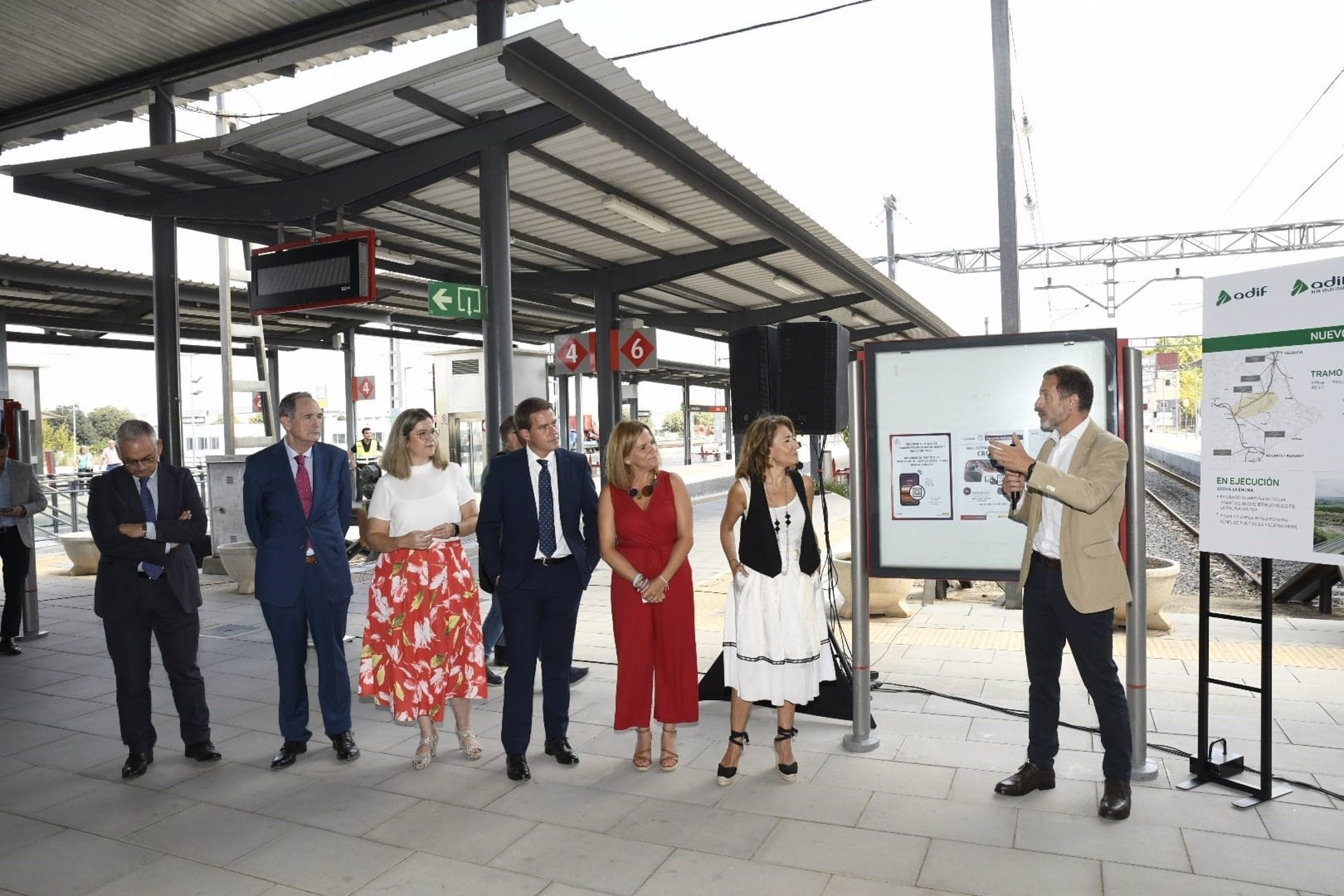 Culminen el traçat entre Xàtiva i La Encina, clau per a la connexió amb AVE entre València i Alacant