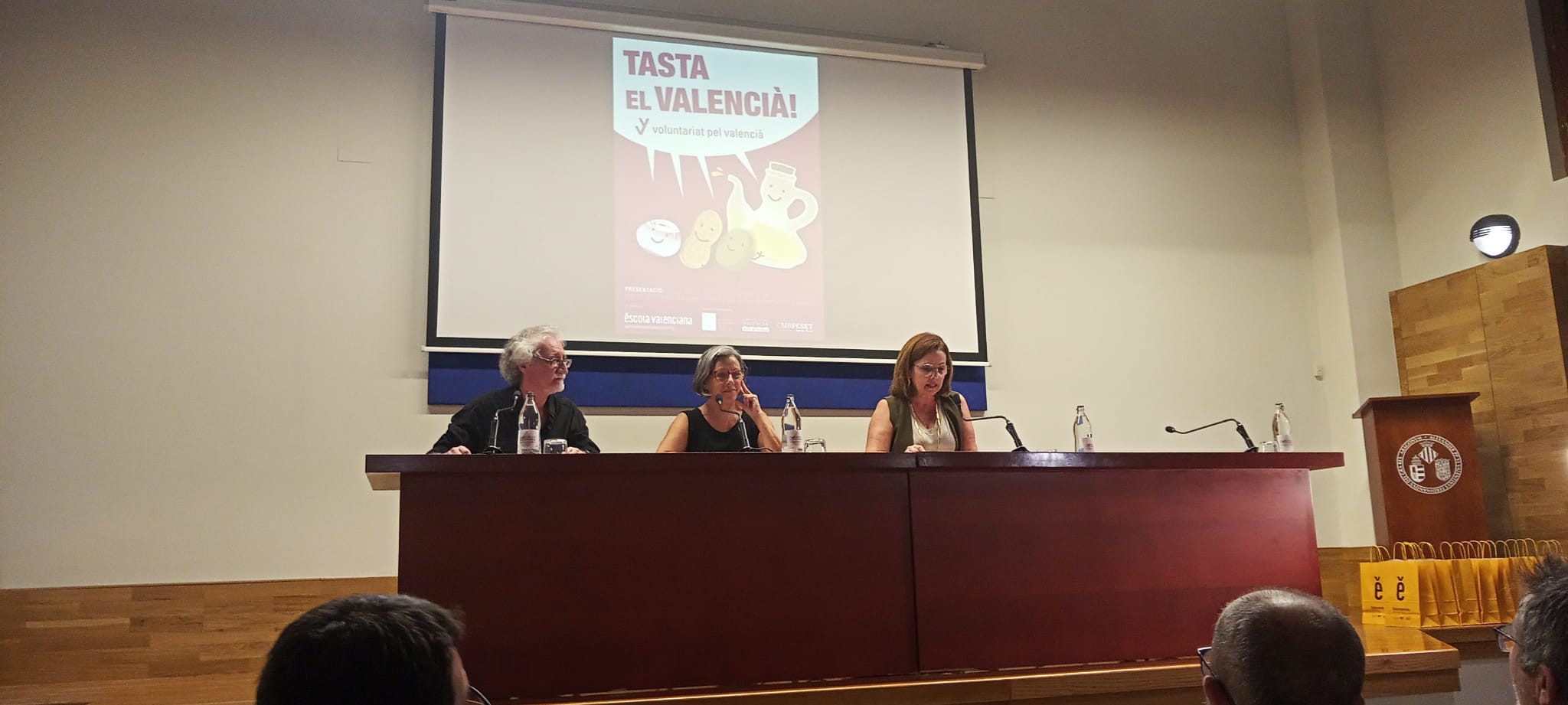 Presentació d ela campanya Tasta el valencià