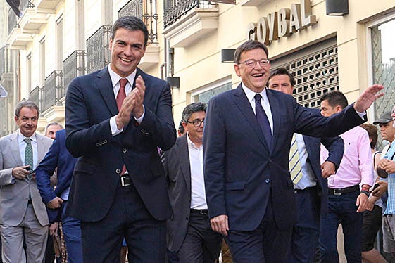 Pedro Sánchez i Ximo Puig en una imatge d'arxiu