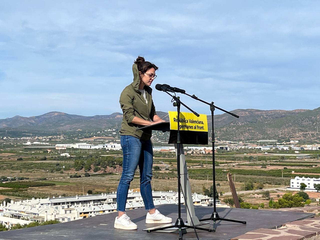 Montse Morales, representant d’Escola Valenciana