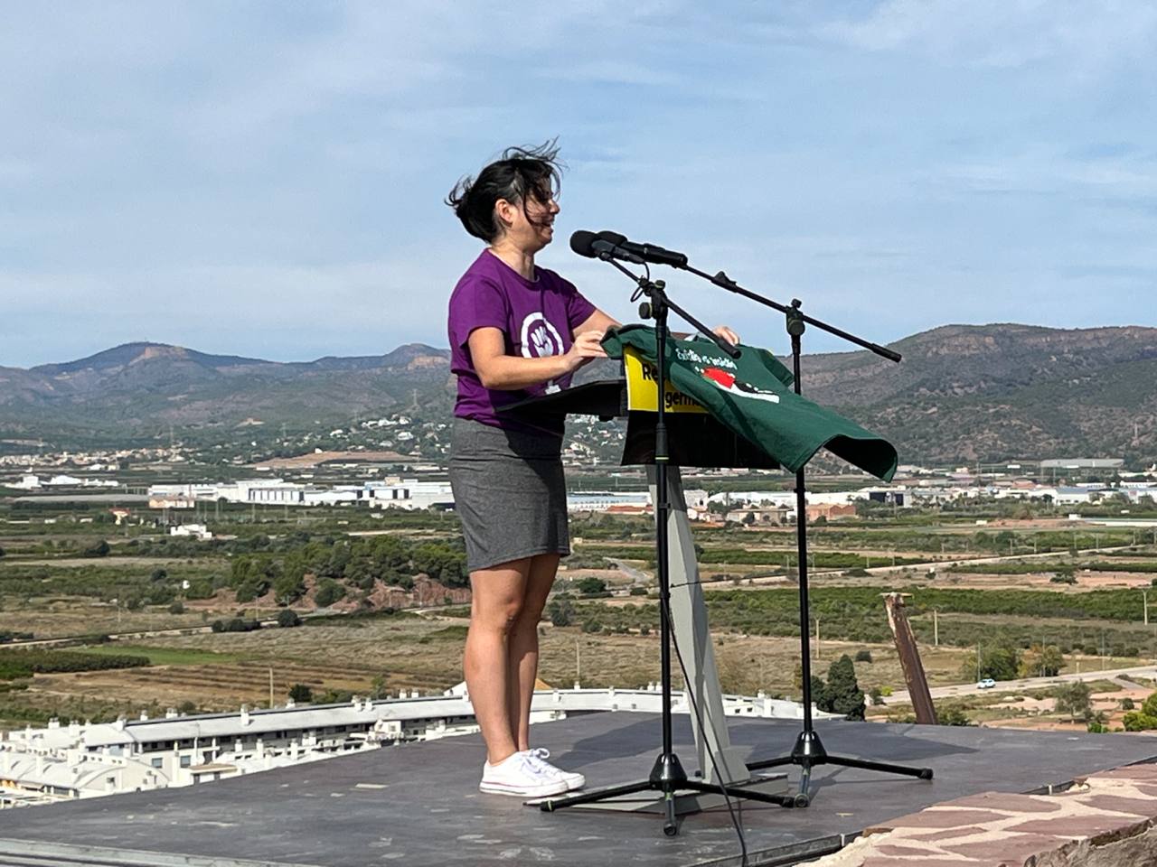 Beatriu Cardona, representant d’Intersindical