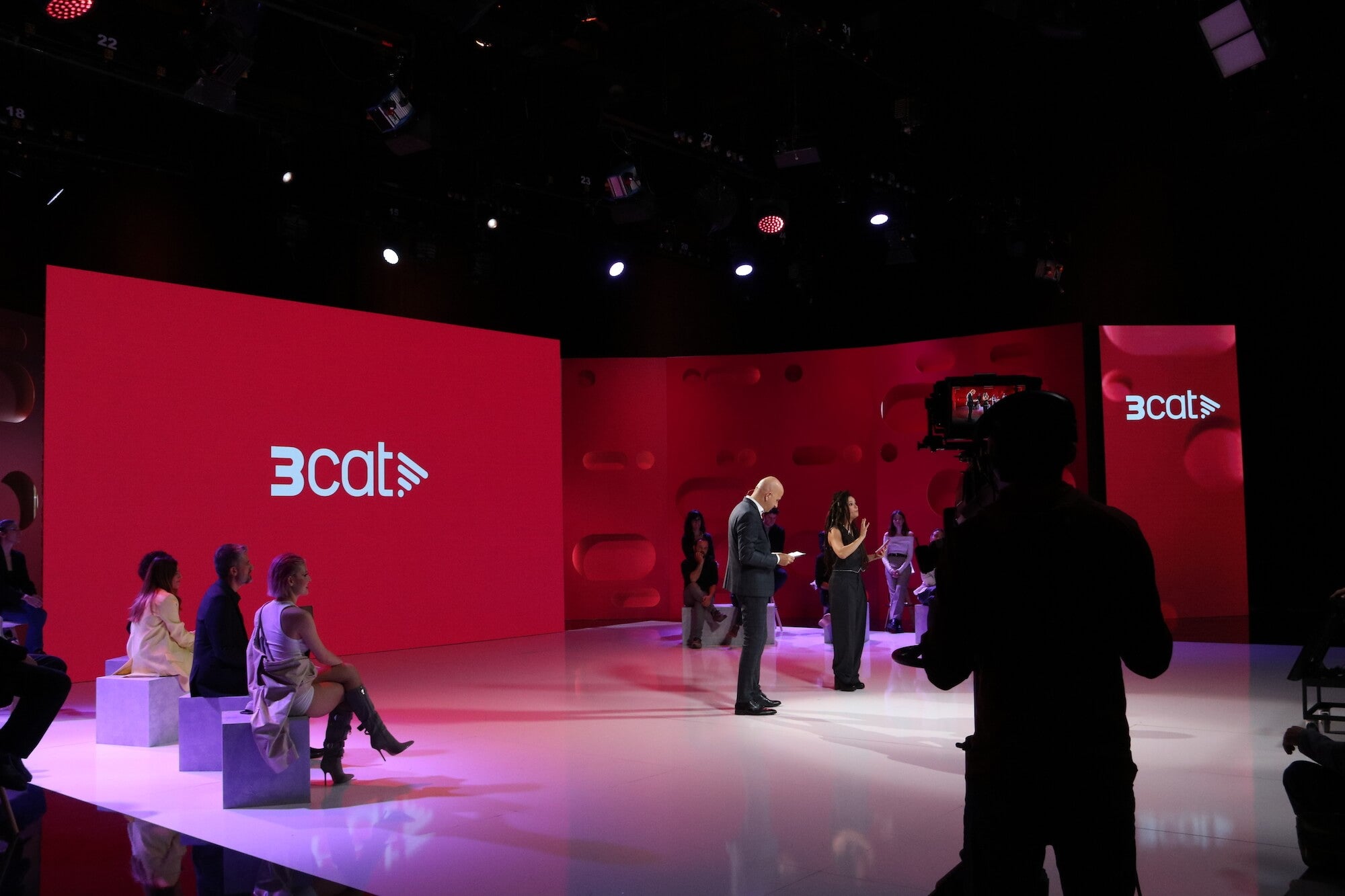 Acte de presentació de la plataforma 3Cat a l'estudi 1 de Sant Joan Despí | Violeta Gumà | ACN