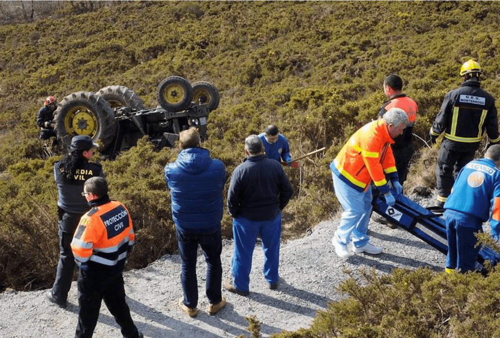 Accident de tractor | Arxiu