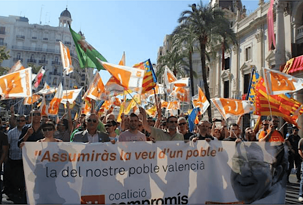 Fa 10 anys, a DLV: «Compromís crida a la participació en la processó cívica» 