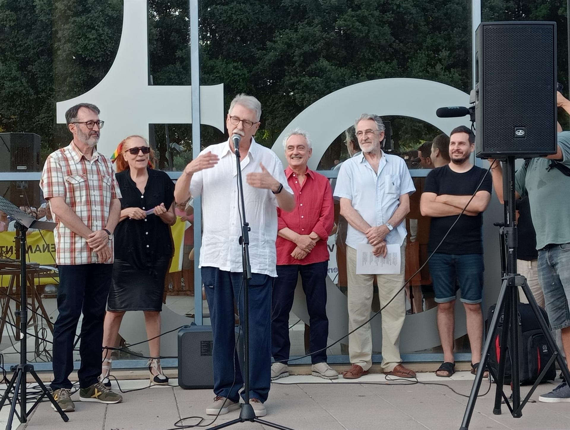 Vicent Torrent en un acte