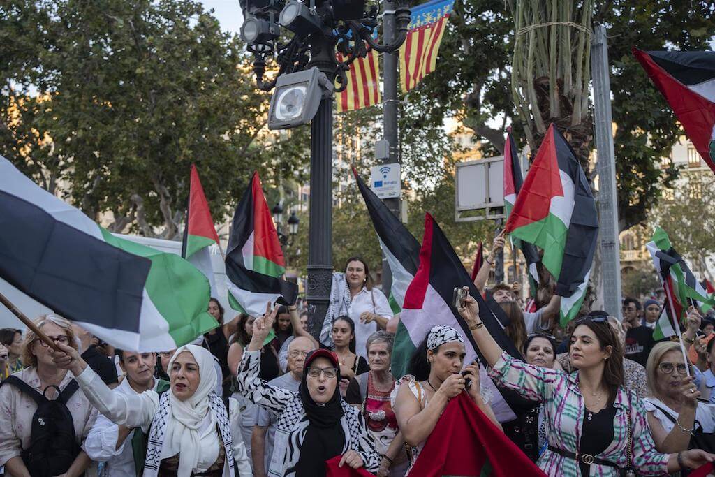 Concentració en suport al poble palestí | Jorge Gil | EP