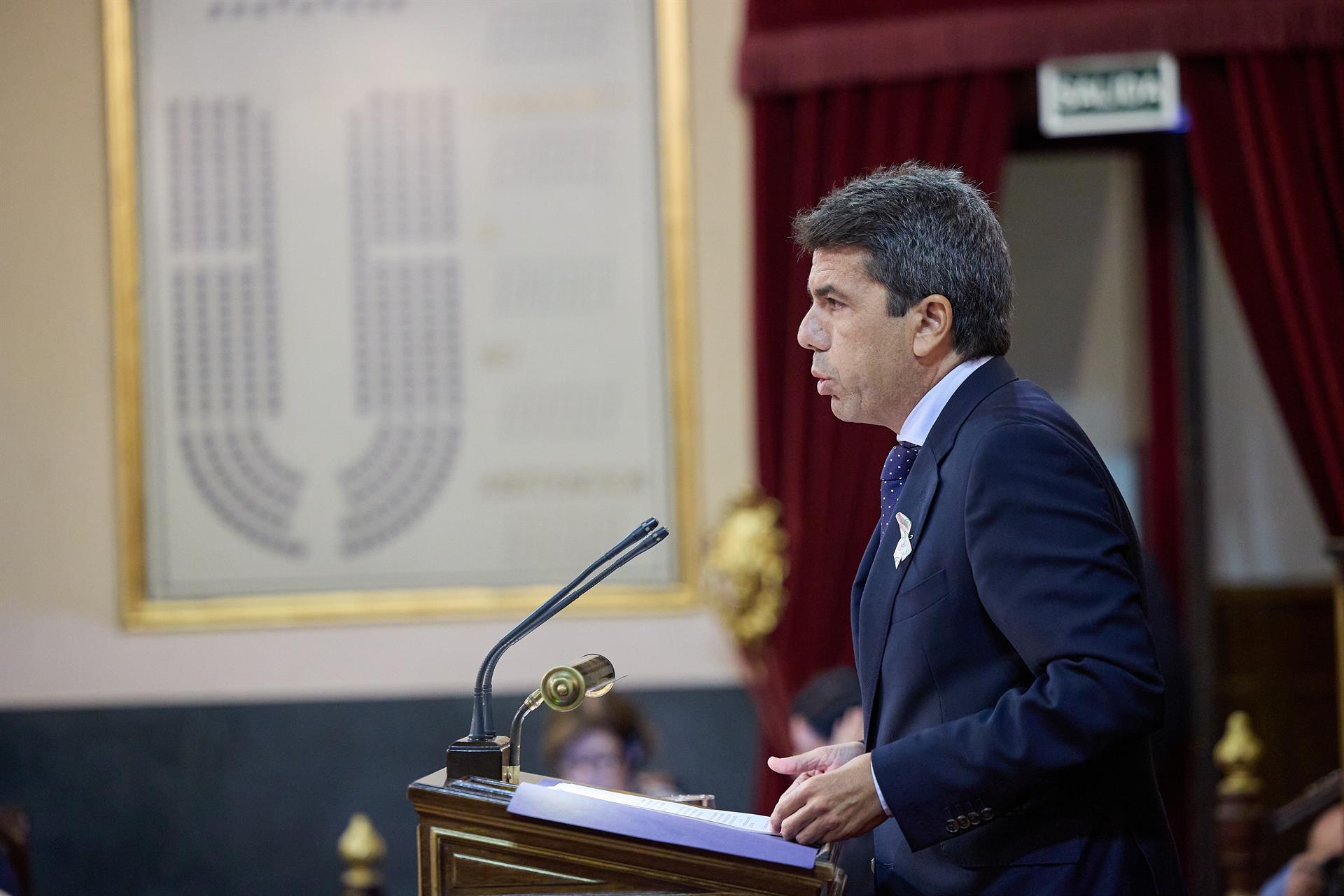 El president valencià Carlos Mazón
