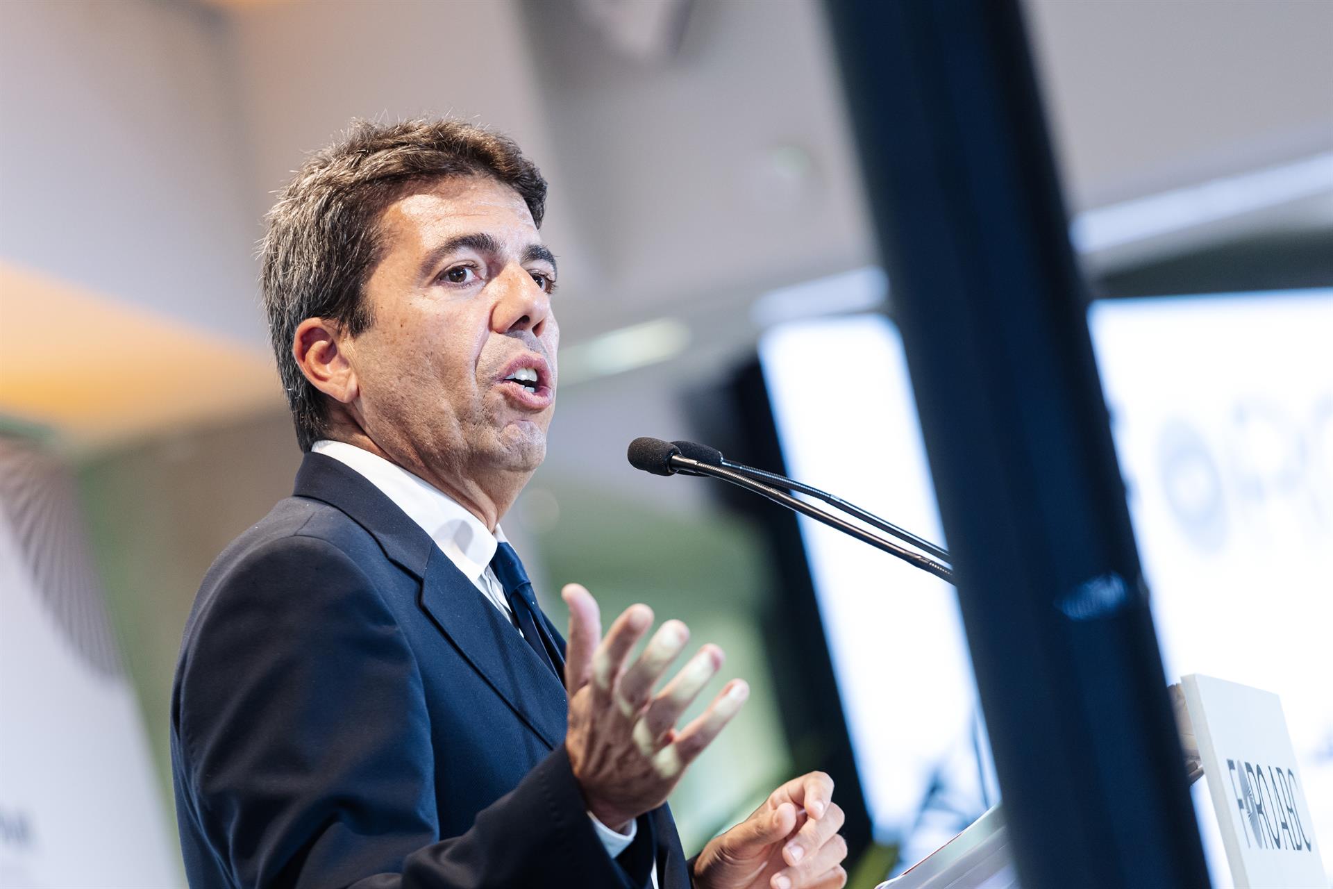 El president valencià Carlos Mazón