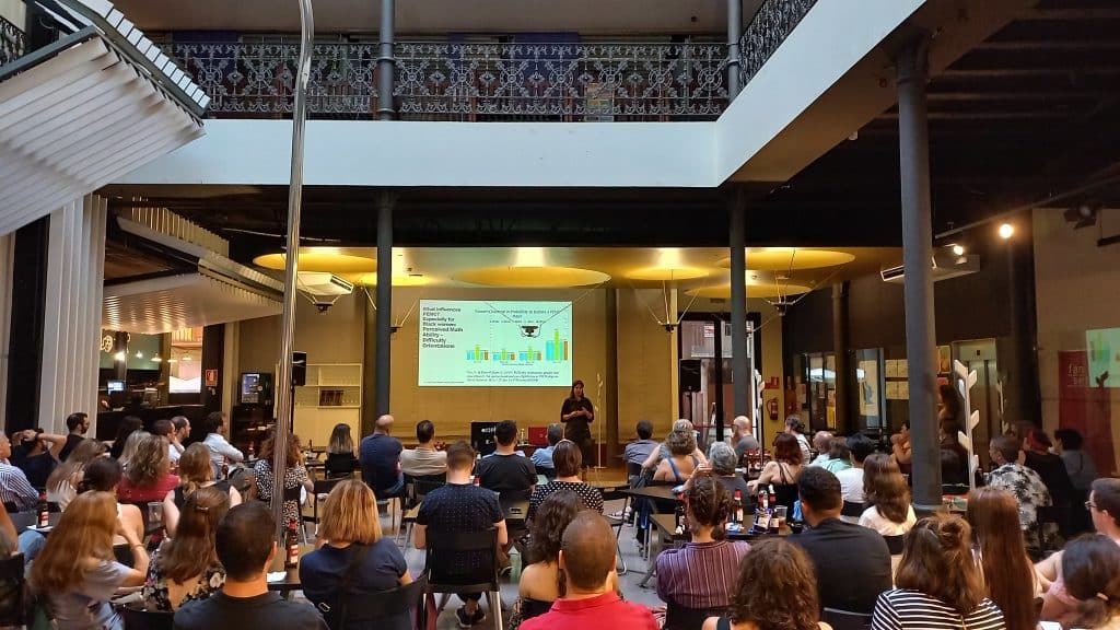 La darrera sessió del Data Beers celebrada al Centre de Cultura Contemporània Octubre
