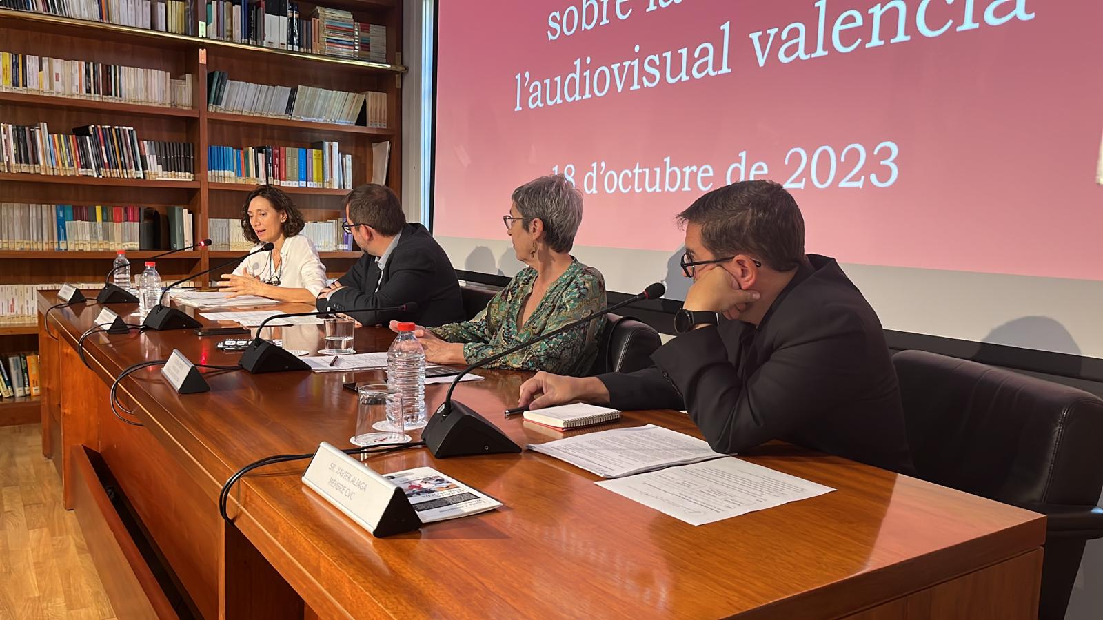 El Consell Valencià de Cultura presenta l’informe sobre la ficció en l’audiovisual valencià