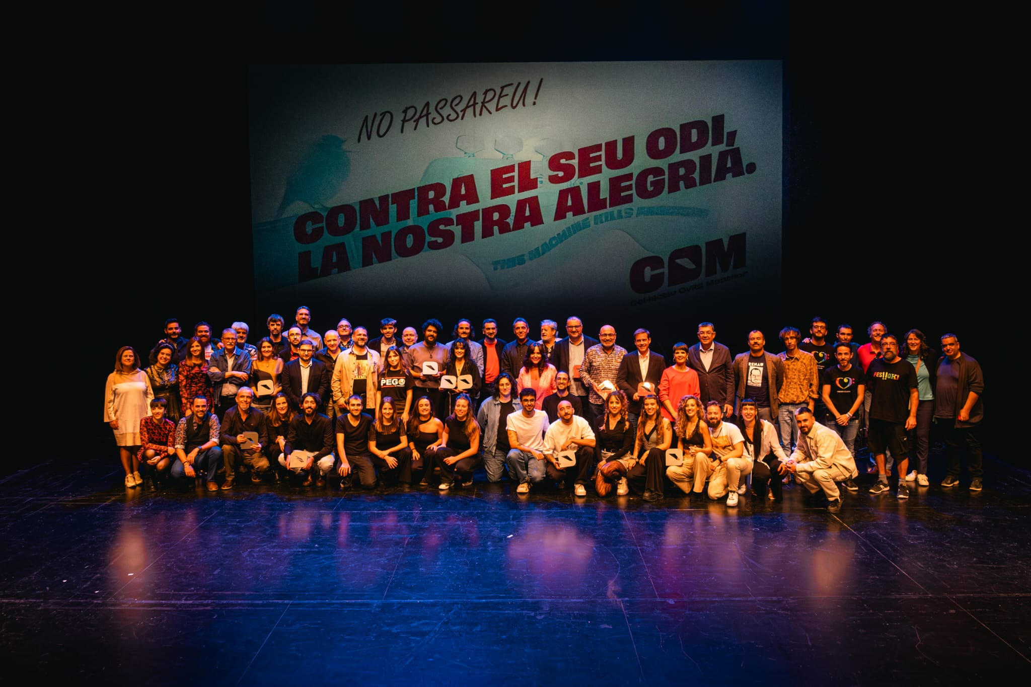 XVIII Gala dels Premis Ovidi celebrada al Gran Teatre de Xàtiva