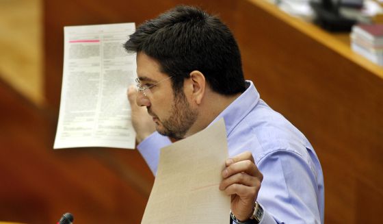 El diputat d'EU a Les Corts, Ignacio Blanco