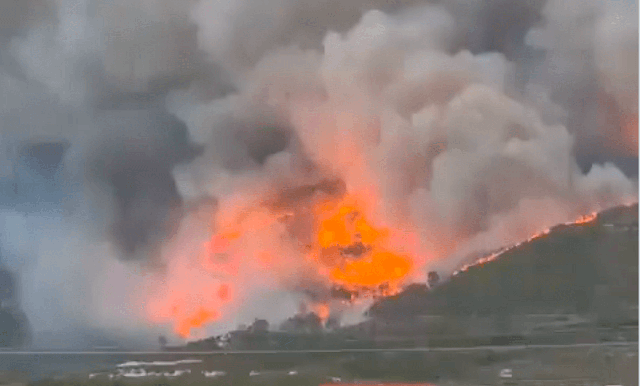Incendi forestal declarat a Montitxelvo aquest dijous