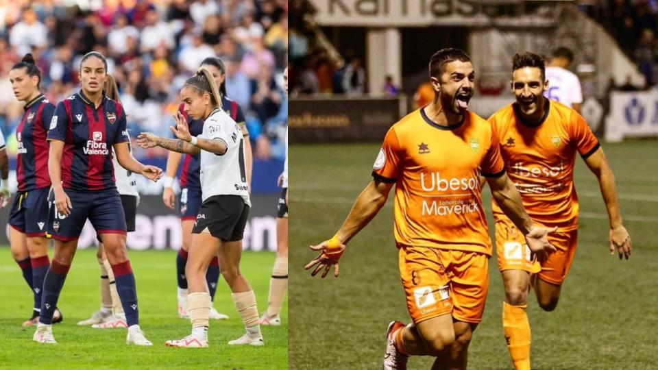 Els octaus de la Copa Femenina deixen un València - Llevant i l'enfrontament de l'Atzeneta amb el Getafe de 1a divisió. Llevant UE i Instagram Atzeneta