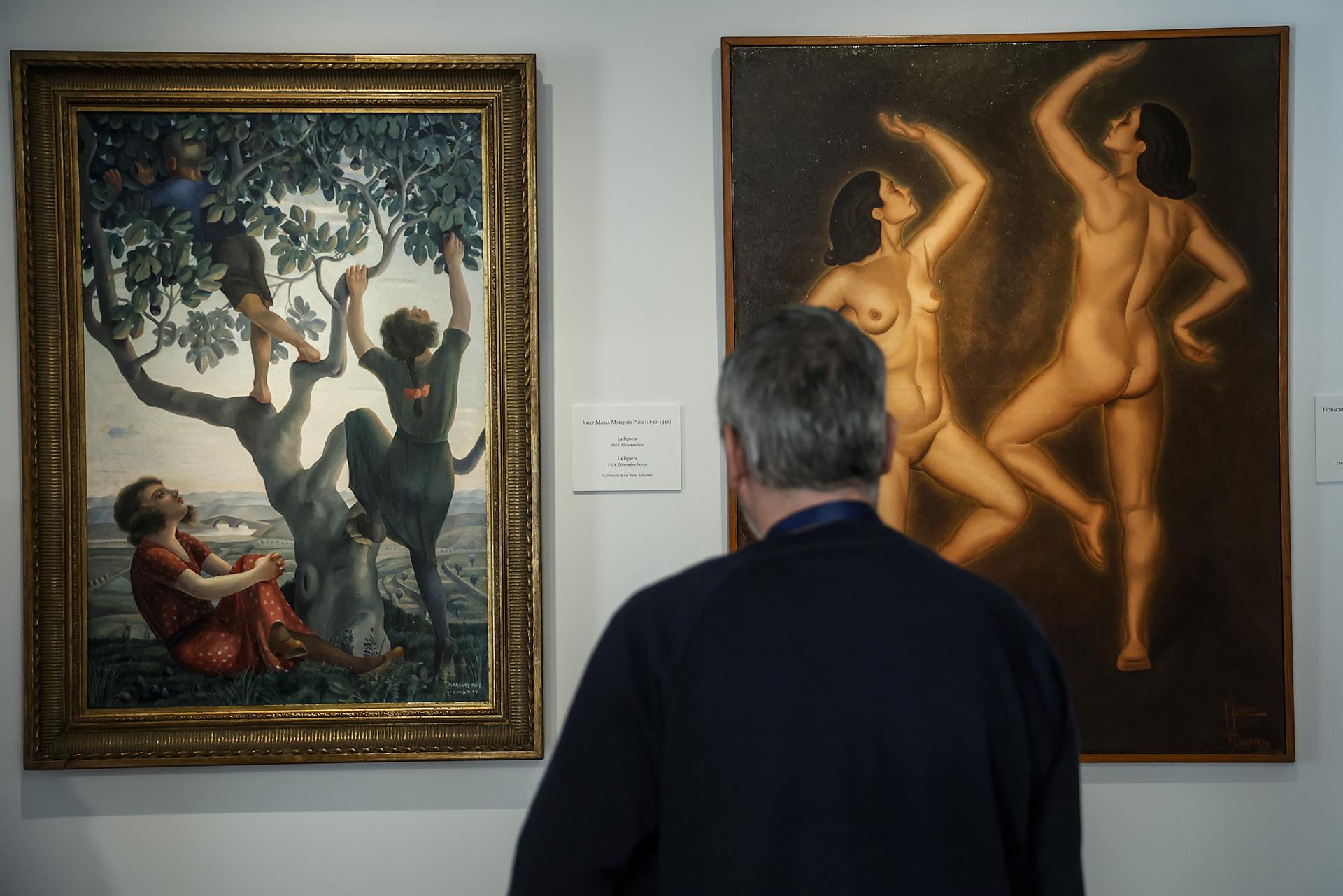 Obres de la col·lecció permanent del Museu de Belles Arts de València, dedicada al retrat i el paisatge del segle XIX  | Rober Solsona | EP