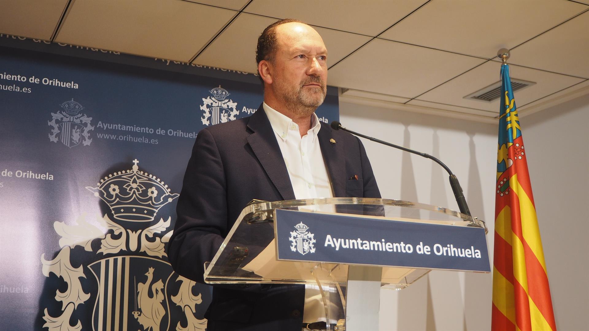 L'exalcalde d'Oriola Emilio Bascuñana - Europa Press